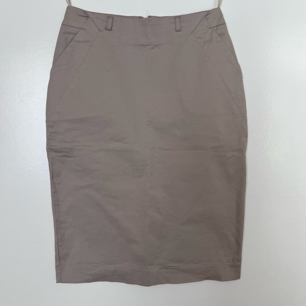 Knee length skirt